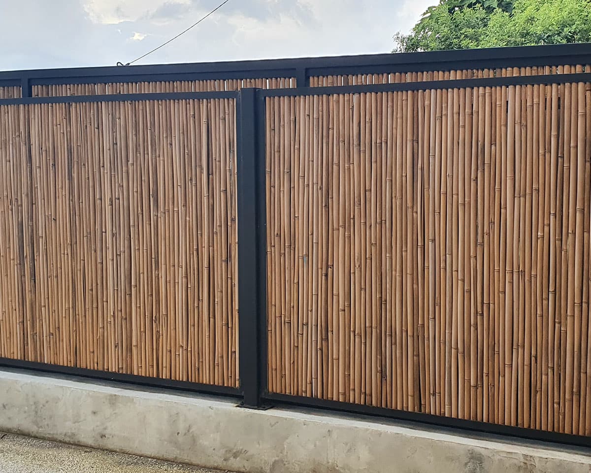 Portail en bois